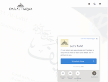 Tablet Screenshot of daraltaqwa.com